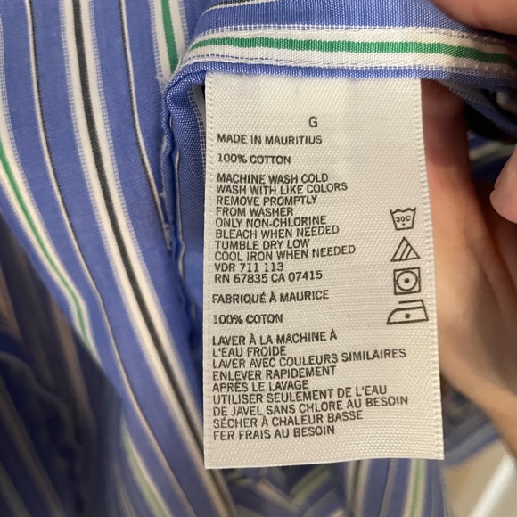 Nautica button up long sleeve. Perfect condition - Picture 2 of 3